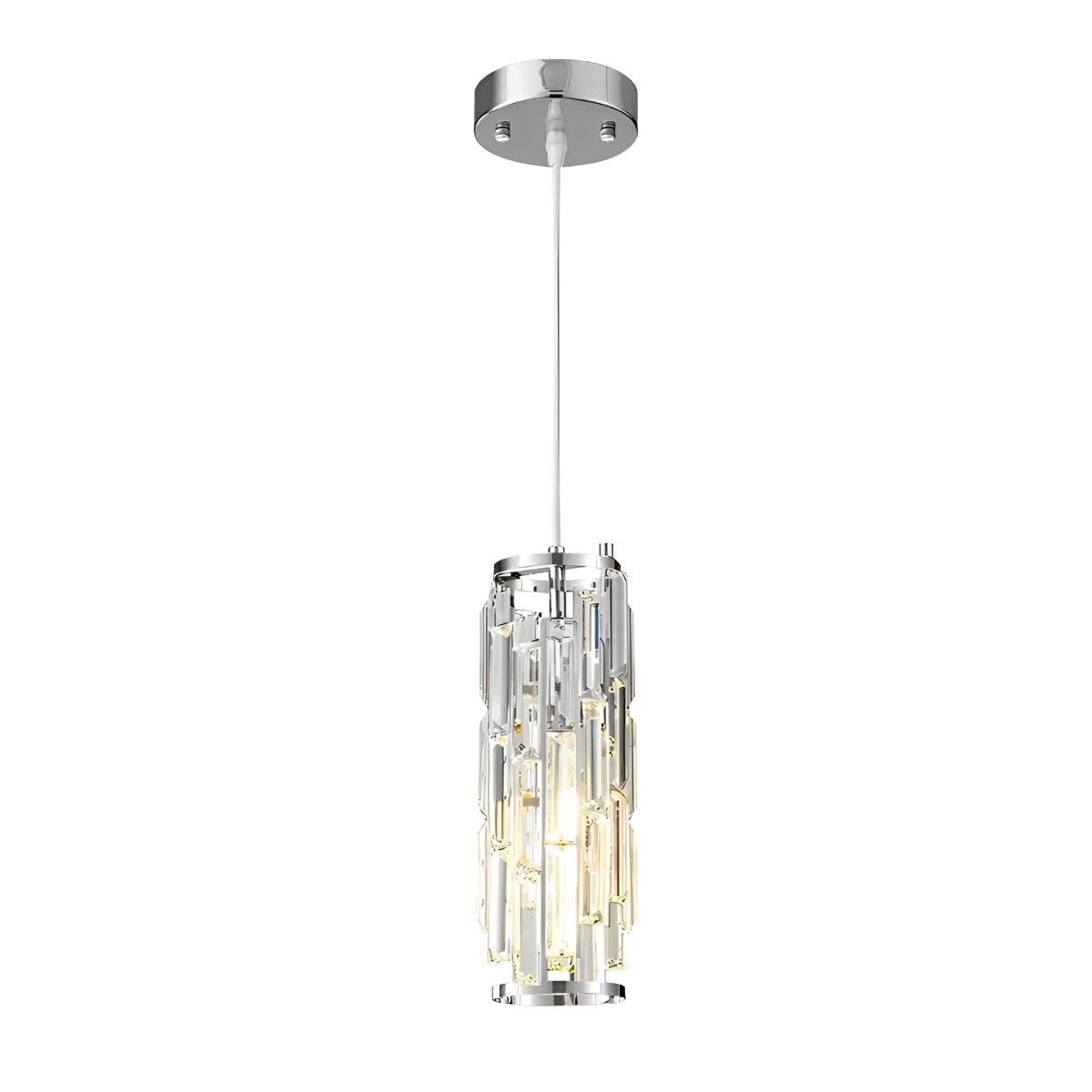 Creatieve ijzeren kristallen glazen industriële kroonluchter hanglampen plafondlamp