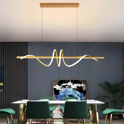 Creative Strip LED traploze dimbare keuken hanglamp decoratieve kroonluchter plafondlamp verlichting