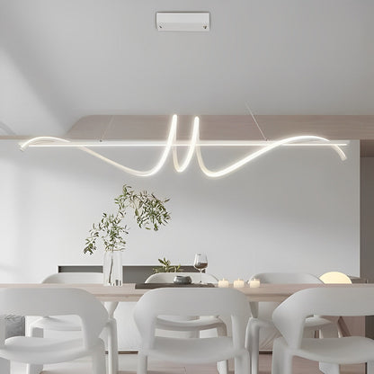 Creative Strip LED traploze dimbare keuken hanglamp decoratieve kroonluchter plafondlamp verlichting