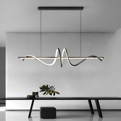 Creative Strip LED traploze dimbare keuken hanglamp decoratieve kroonluchter plafondlamp verlichting