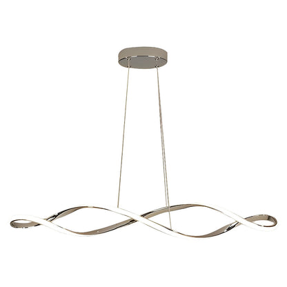 Creative Waves traploze dimbare LED elektrolytische moderne kroonluchter