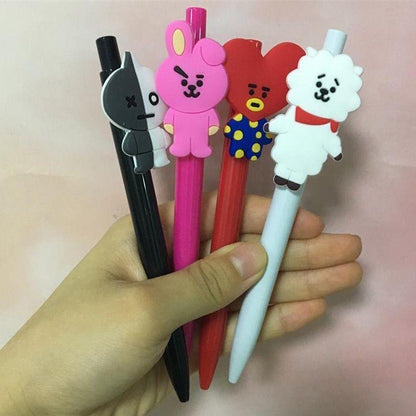 Schattige BT21 BTS Balpen Cartoon Ontworpen [8 Stijlen] #JU2224