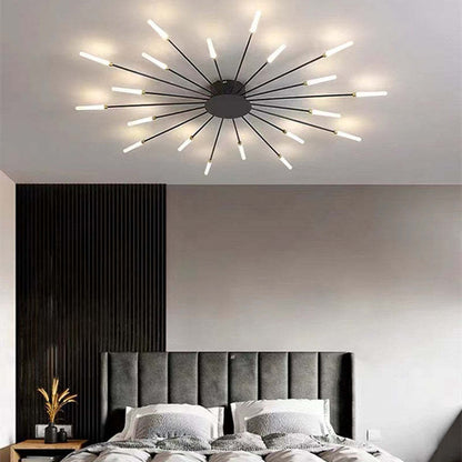 Opbouw plafondlamp Vuurwerk | Woonkamer/Slaapkamer