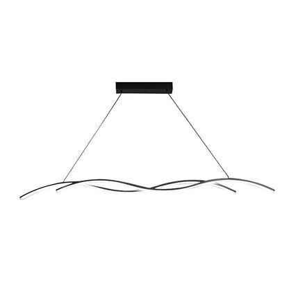 Dubbele Golvende Minimalistische LED Creatieve Moderne Kroonluchter Licht