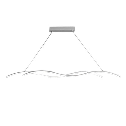 Dubbele Golvende Minimalistische LED Creatieve Moderne Kroonluchter Licht
