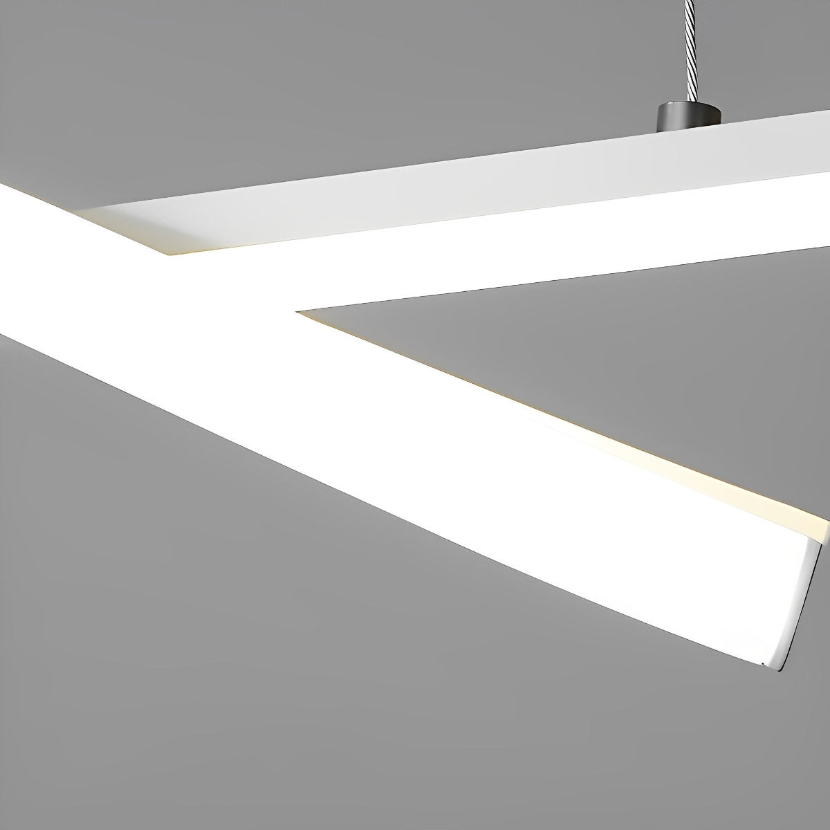 Dubbele Golvende Minimalistische LED Creatieve Moderne Kroonluchter Licht