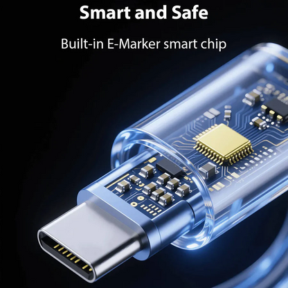 Magnetisk anti-fil kabel med superhurtig opladning