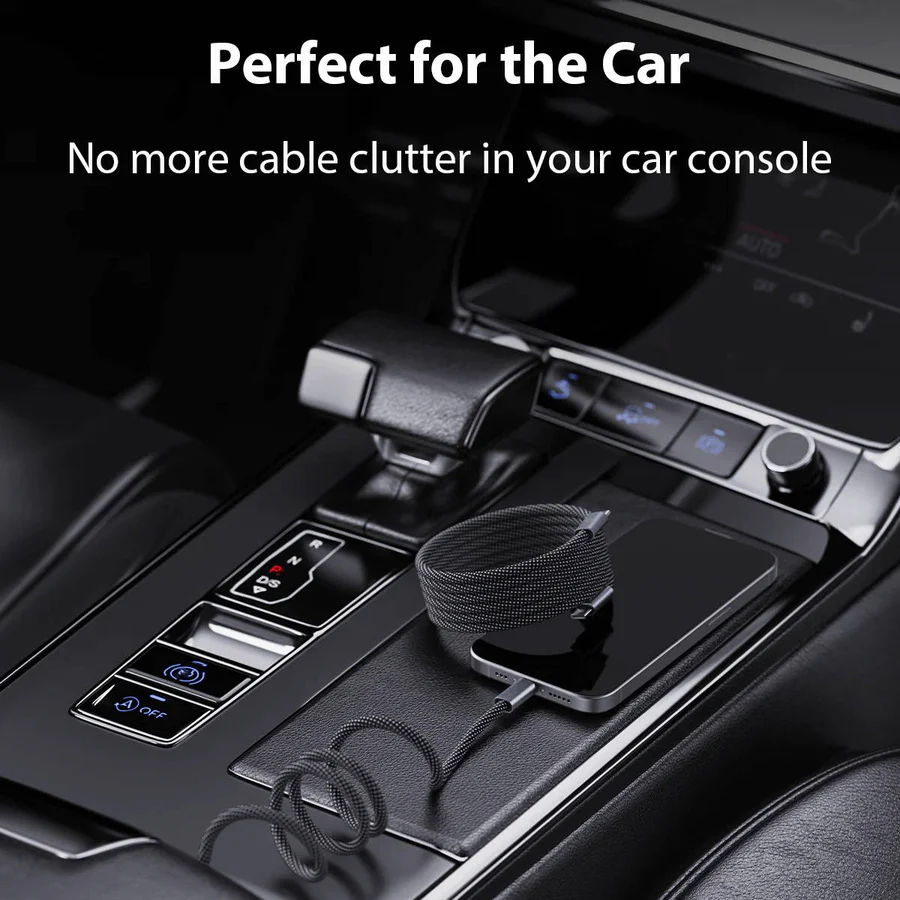 Magnetisk anti-fil kabel med superhurtig opladning