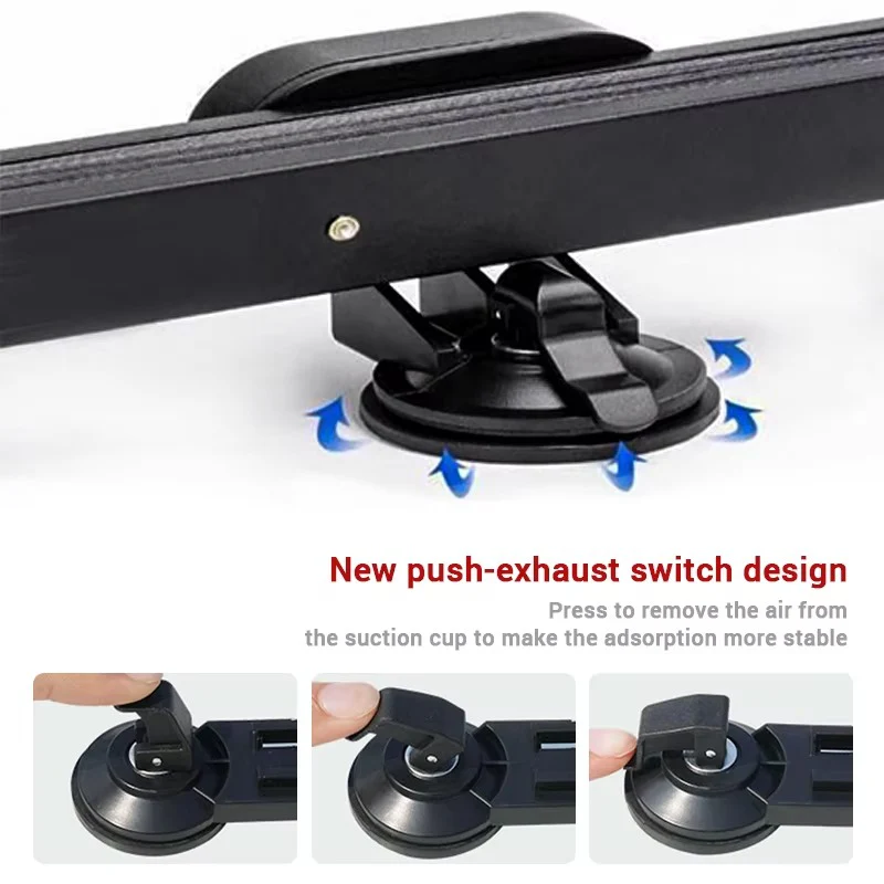 Uitschuifbare zonnescherm gordijnset voor voor- en achterruit van de auto