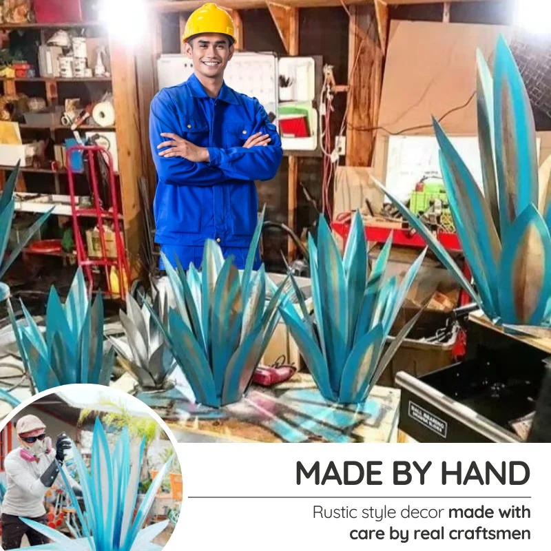 Agave Americana Metal Decorative Plant