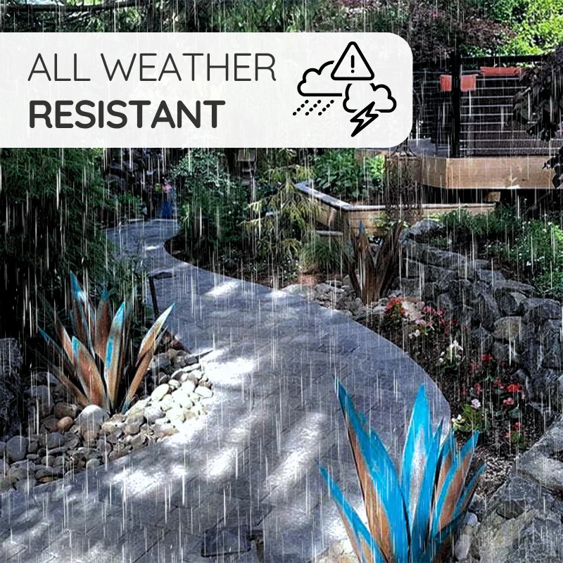 Agave Americana Metal Decorative Plant