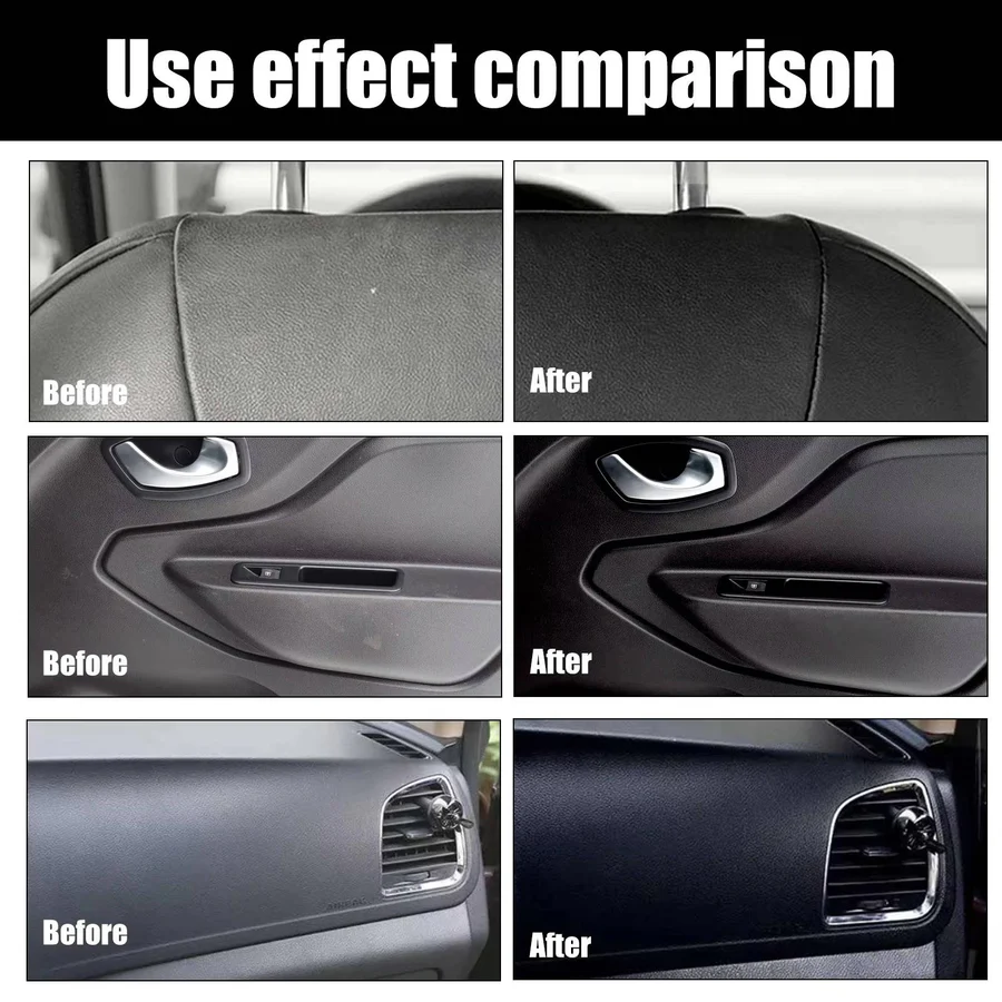 Professional Car Interior Cleaner Set of 3