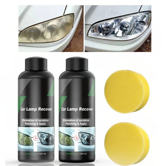 Headlight Lens Restoration Kit, Set of 2