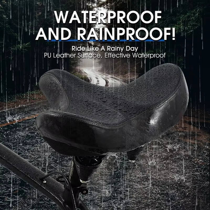 Memory Foam Fietszadel met Ventilatie voor Lange Ritjes