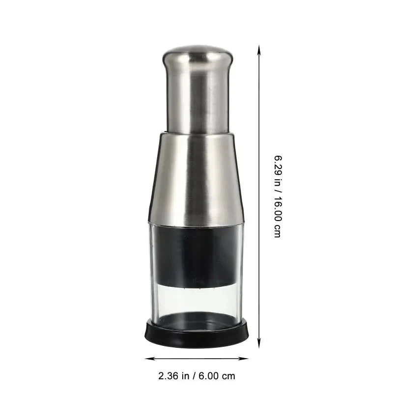 Handmatige roestvrijstalen voedselhakker voor gemakkelijke maaltijdvoorbereiding