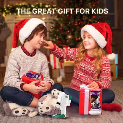 Draagbare mini zakmicroscoop voor kinderen