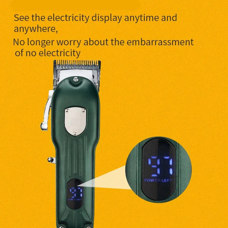 Professioneller Hundhaartrimmer aus Vollmetall, wiederaufladbar