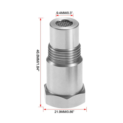 Auto O2 Sensor Adapter CEL, Repareer Controle Motorlamp M18*1.5