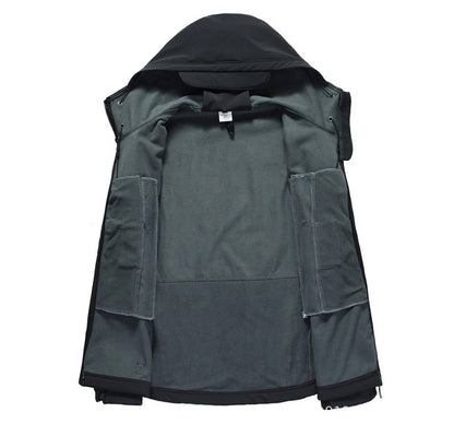 Heren militaire tactische softshell jas
