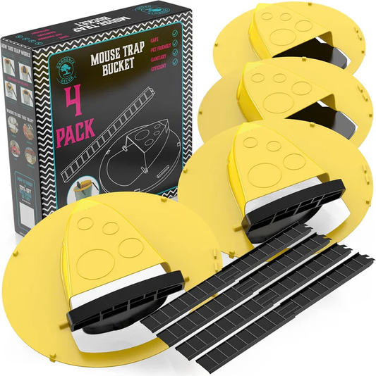 4-Pack Emmerdeksel Muizenvanger