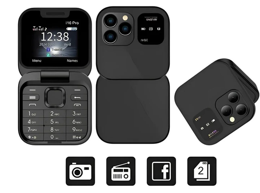 Opvouwbare Dual SIM-telefoon