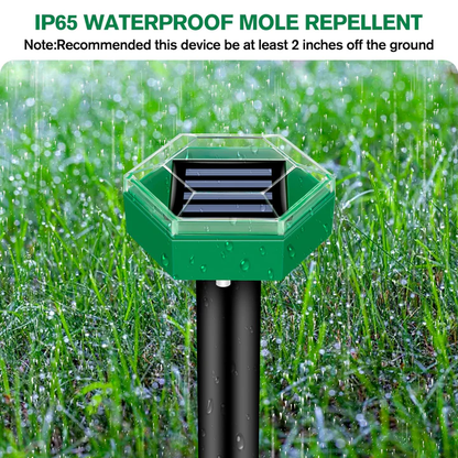 Ultrasonic Mole Repellent Pack of 4