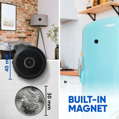 Mini Draadloze Magnetische Camera met Audio en Video Live Feed
