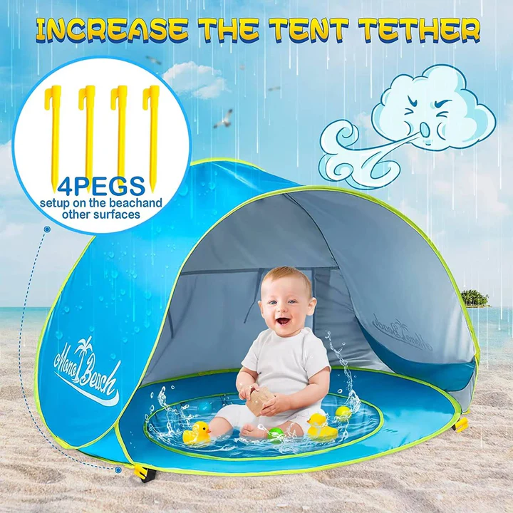Baby strandtent UV-bescherming