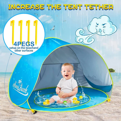 Baby strandtent UV-bescherming