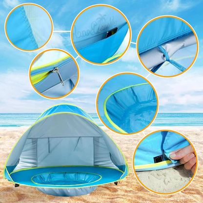 Baby strandtent UV-bescherming