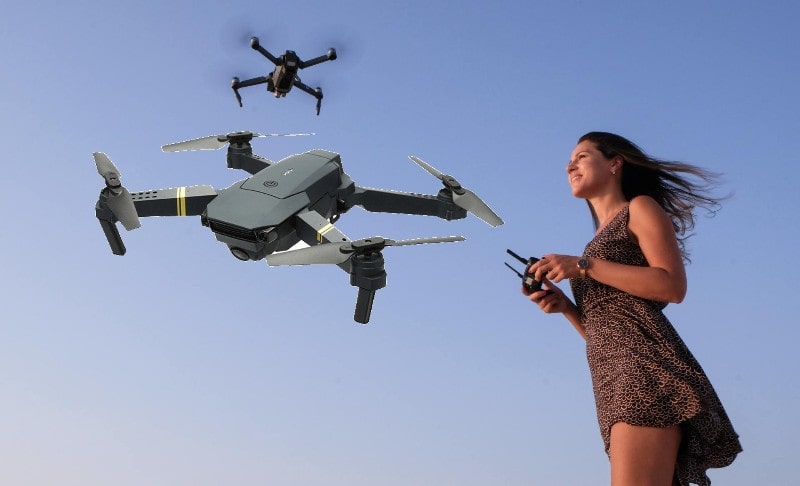 Black Bird 4K Drone - Hoogst beoordeelde lichtgewicht opvouwbare drone