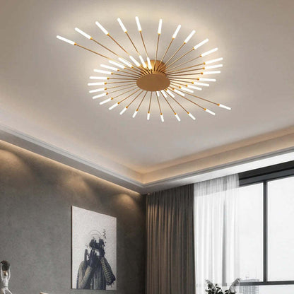 Opbouw plafondlamp Vuurwerk | Woonkamer/Slaapkamer