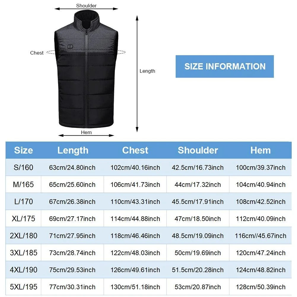 Verwarmd Vest | Elektrisch Verwarmd Jack