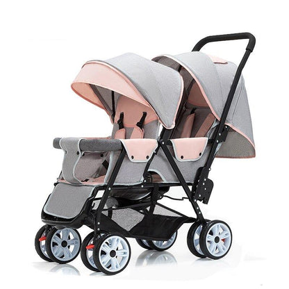 Doppel-Kinderwagen Doppel-Buggy Zwillingskinderwagen