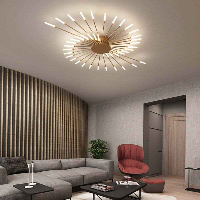Opbouw plafondlamp Vuurwerk | Woonkamer/Slaapkamer