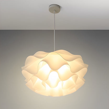 Bloemvormige driefasige dimbare LED witte kroonluchter hanglamp