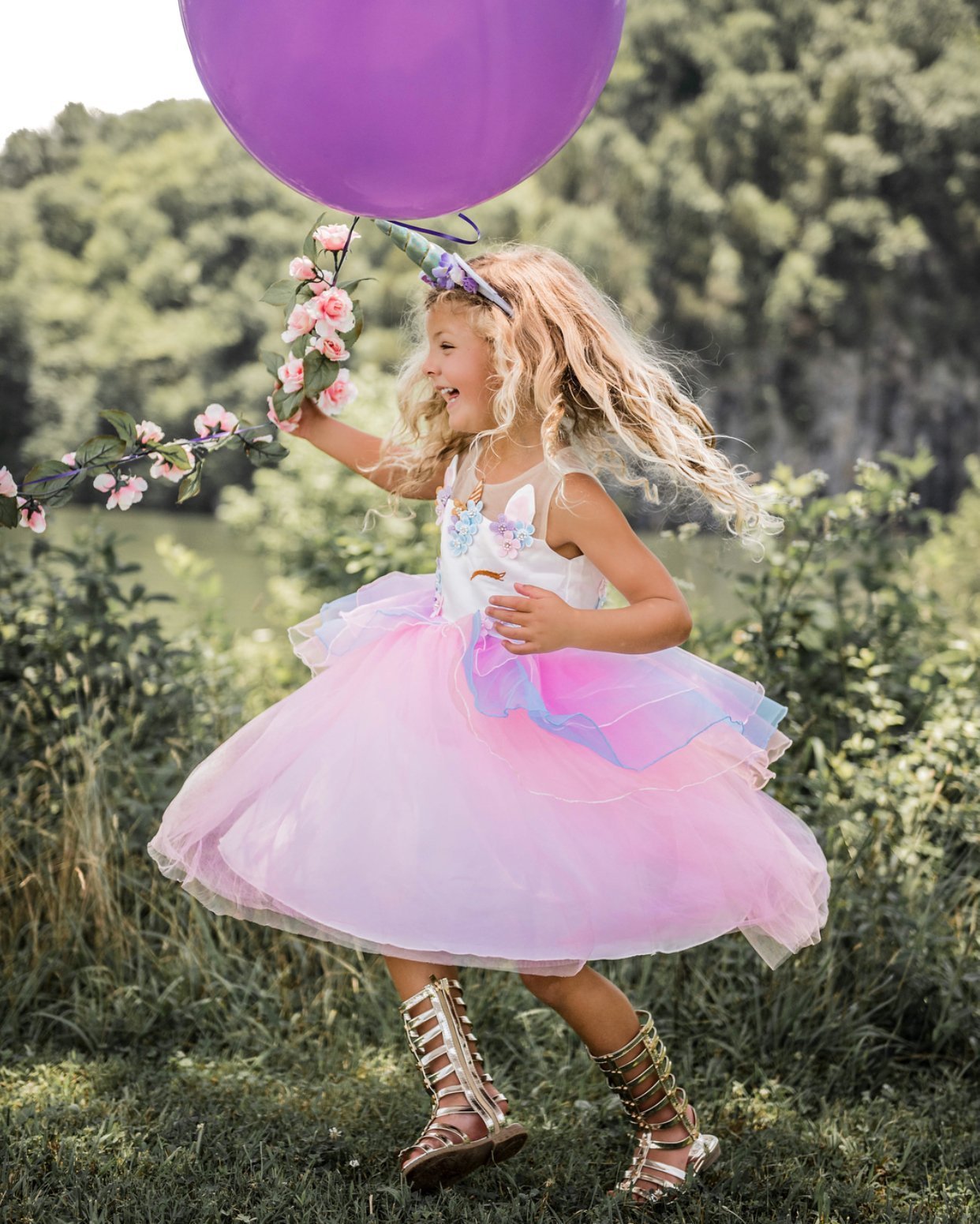 LIMITED EDITION Eenhoorn Prinsessenjurk