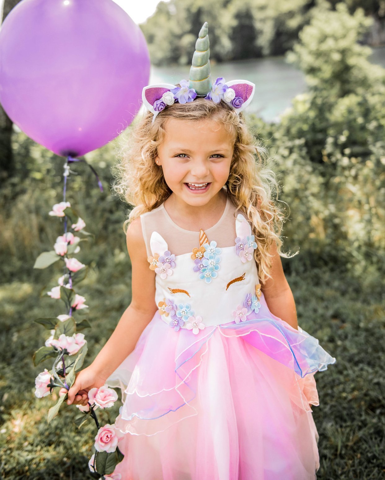 LIMITED EDITION Eenhoorn Prinsessenjurk