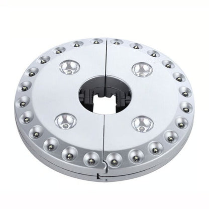 Terrasparasolverlichting met warme LED-gloed