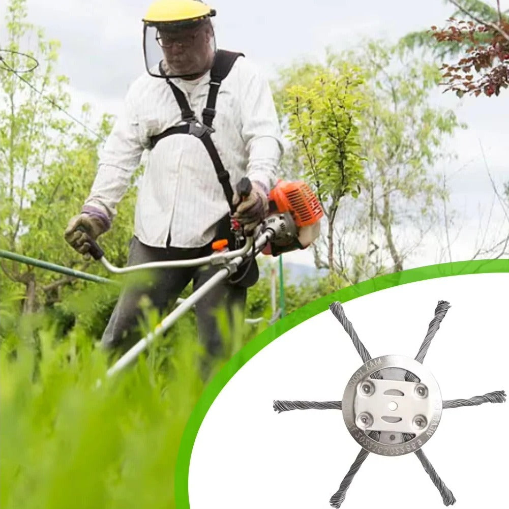 Universal ståltråd ukrudtsklipperhoved