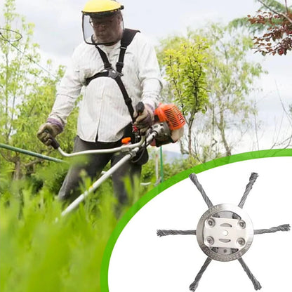 Universal ståltråd ukrudtsklipperhoved