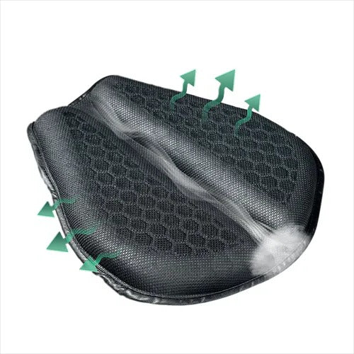 Motorcycle Gel Seat Pad for Long Distance Rides