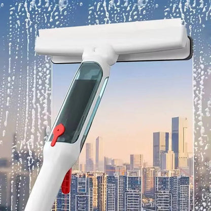 Raamwisser met lange telescopische steel