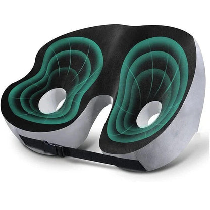 Adjustable Memory Foam Sit Bone Relief Seat Cushion