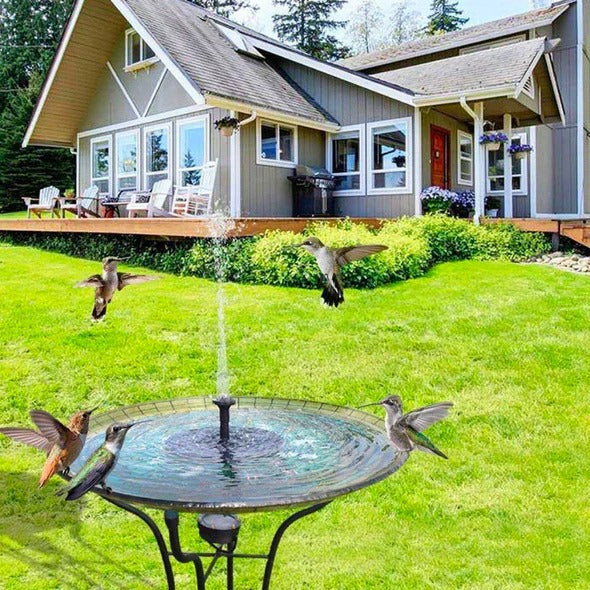 Solar Powered Garden Fountain Pump