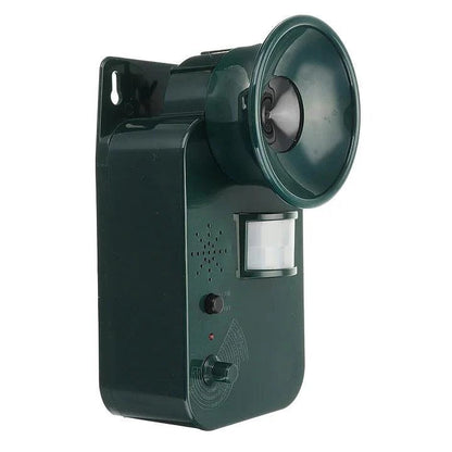 5000sqft 9v Dc Ultrasone Draadloze Ongedierte- en Dierenverjager Buiten Veilig Verschillende Dieren Verjagen