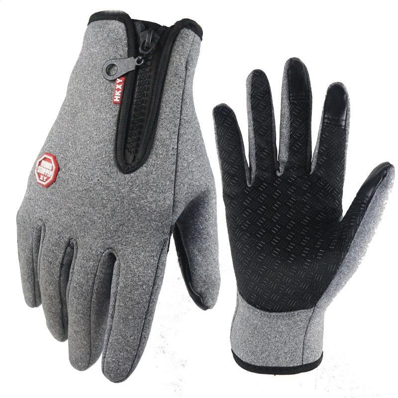 Ultraleichte Thermohandschuhe, Unisex Touchscreen Winter-Fleece-Handschuhe