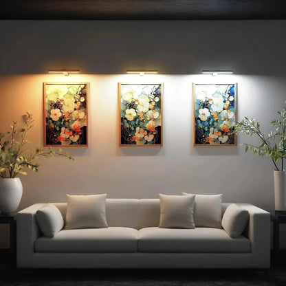 Draadloze Oplaadbare LED Wandlamp voor Kunstwerken en Decoratie