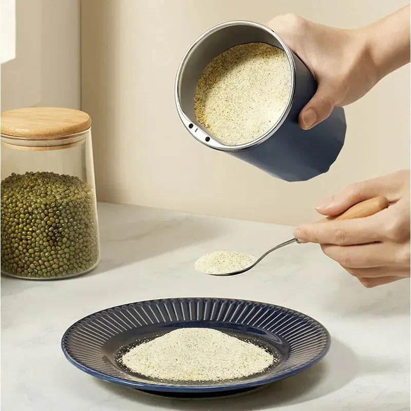 Electric Mini Grinder with Stainless Steel Blades, 50–60g Capacity