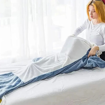 Weiche Flanell Hai Kapuzen-Decke